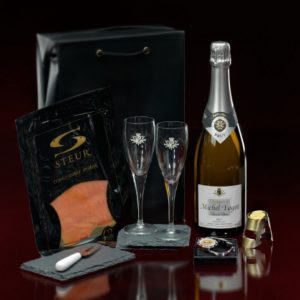 luxury champagne gift box michel fagot relatiegeschenk
