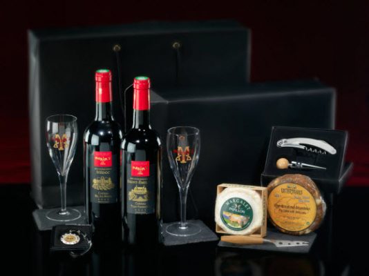 Premium Wine gift box maxims relatiegeschenk