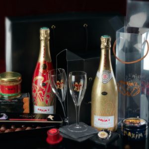 Relatiegeschenk Premium champagne gift box Maxims