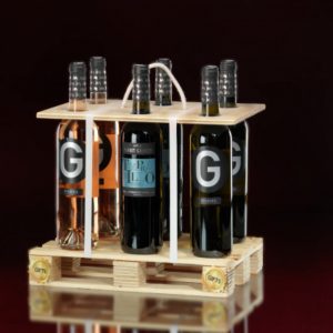 wijncadeau mini pallet wijn special ferret guasch relatiegeschenk